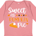 thumbnail image 4 of Inktastic Thanksgiving Sweet As Pumpkin Pie Boys or Girls Long Sleeve Baby Bodysuit, 4 of 5