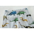 thumbnail image 6 of FEDPOP Toddler Boys Dinosaur Pajamas 100% Cotton Pjs Kids Sleepwear 3T, 6 of 8