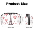 thumbnail image 5 of Valentine's Day Waterproof Oxford Cloth Hard Drive Case Organizer for Electronic Gadgets - Charger Case, Travel Organizer, Cord Organizer Travel Small, Appliance Cord Organizer - 5.9x9.44x3.14 in, 5 of 6