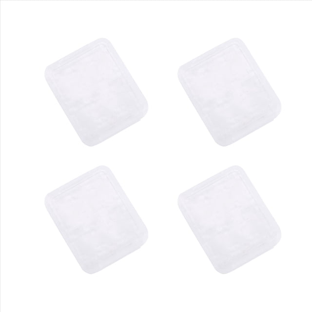 4X 8 in 1 Plastic -SD SDHC TF MS Memory Card Storage Case Box Protector Holder,4 x 8 in 1 Plastic Memory Card Storage Case,transparent