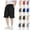 Beige, variant on Kids Solid Large Pocket Loose style Summer Half Pants