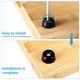 thumbnail image 3 of Pies de goma para tabla de cortar con tornillos de acero inoxidable No Slip de goma Pies para otros muebles, 3 of 5