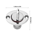 thumbnail image 3 of MasteelfCA 1 Set Boat Plug Stainless Boat Plug Ship Drain Plug Boat Drain Valves Supplies, 3 of 7