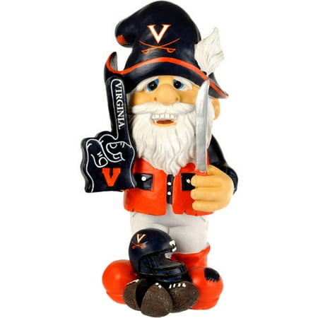 Forever Collectibles NCAA Thematic Gnome Version 2, Virginia University Cavaliers