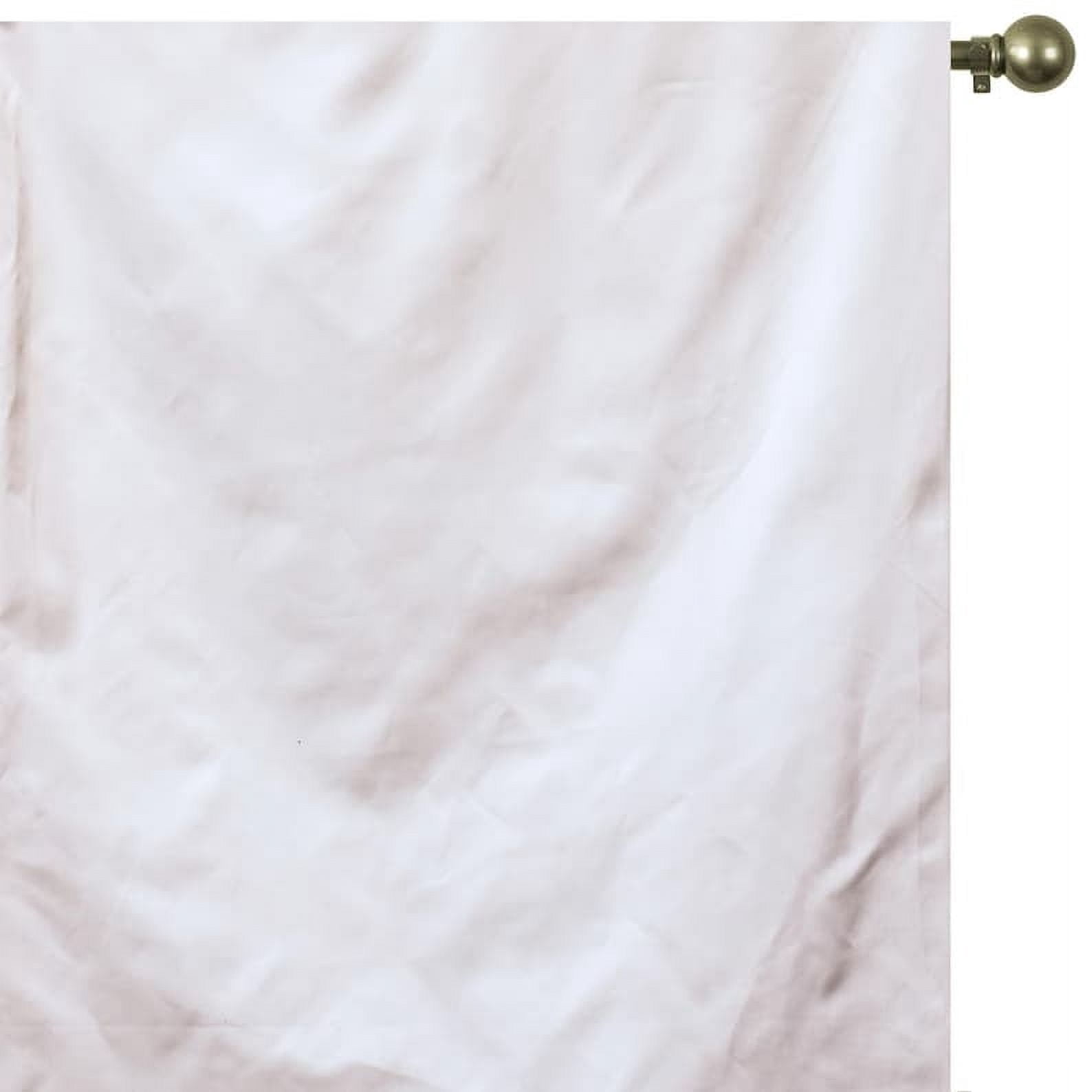 Fabric Mart Direct Off White Heavy Satin Fabric by the Yard, 54 inches or 137 cm Width White Satin Fabric, 1 Yard Solid Satin Upholstery Fabric For Curtains, Pillows