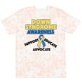 thumbnail image 3 of Inktastic Down Syndrome Awareness Support, Educate, Advocate T-Shirt, 3 of 5