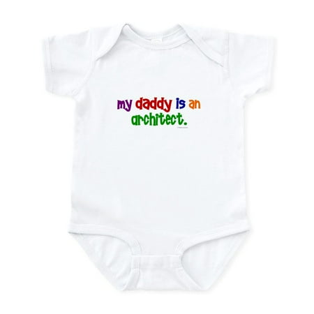 

CafePress - My Daddy Is An Architect Infant Bodysuit - Baby Light Bodysuit Size Newborn - 24 Months