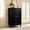 Black-5dressers, variant on 5 Drawer Wood Dressers, Modern Wood Dressers, Wide Chest of Drawers with Gold Handles for Living Room, 47.5" Height, Black