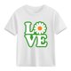 thumbnail image 1 of TaTaai School Season Cute Print Short Sleeve T-Shirt, Valentine's Day Casual Top, Unisex All Season Graphic Tee Gift, 1 of 8