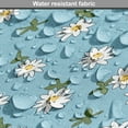 thumbnail image 5 of Daisy Dog Crate Cover, Hand Drawn Natural Look Picked Daisy Flowers Accent Rhythmic Pattern, Easy to Use Pet Kennel Cover Small Dogs Puppies Kittens, 7 Sizes, Pale Blue Olive Green, by Ambesonne, 5 of 6