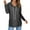 Dark Gray, variant on Women's Casual Lightweight Hoodies Long Sleeve Drawstring Sweatshirts Hot Pink S