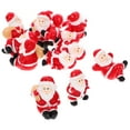 thumbnail image 3 of MLINS 12pcs Resin Santa Claus Christmas Miniature Figurines, Mini Resin Santa Claus Ornaments Crafts For Xmas Decoration Party Supplies(Mixed Style), 3 of 8
