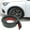 multicolor, variant on Universal Auto Wheel Arch Protectors Adhesive Carbon Fiber Pattern Rubber Trim Anti-Scrape Guard Edge Molding