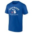 thumbnail image 2 of Men's Blue Detroit Pistons Tip-Off T-Shirt, 2 of 3