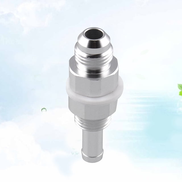 unbranded Adaptador Hose Barb Para Auto En Aluminio Plateado Sin Y Duradero