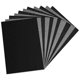 thumbnail image 1 of 100 hojas de papel carbón, papel de grafito negro para trazar patrones sobre madera, papel, lienzo y otros materiales, 1 of 5