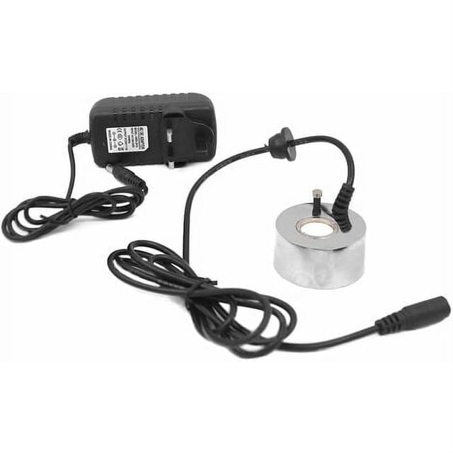 Nebulizador ultrasónico de 24 V con adaptador de corriente, nebulizador humidificador de aire de fuente de nebulizador de pescado plateado (Reino Unido) Ormromra BST3056255