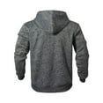 thumbnail image 4 of PNTUTB Mens Full Zip Multiple Pockets Solid Color Long Sleeve Drop Shoulder Hooded Coat Sport Casual, 4 of 6