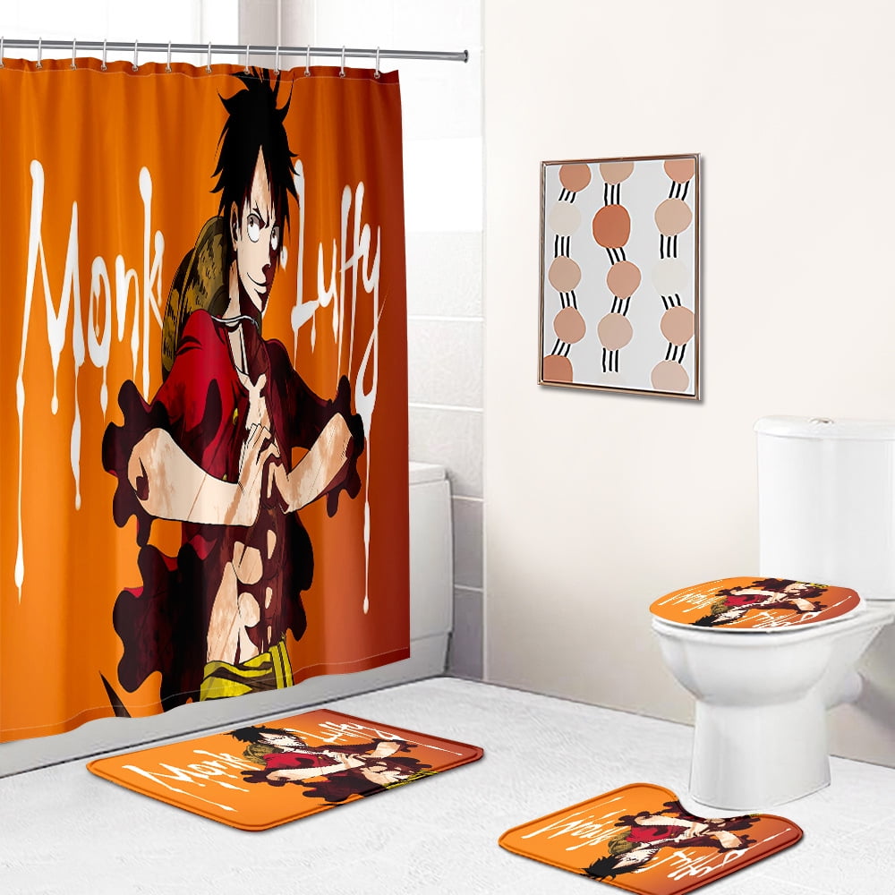 One Piece Anime Shoower Curtain