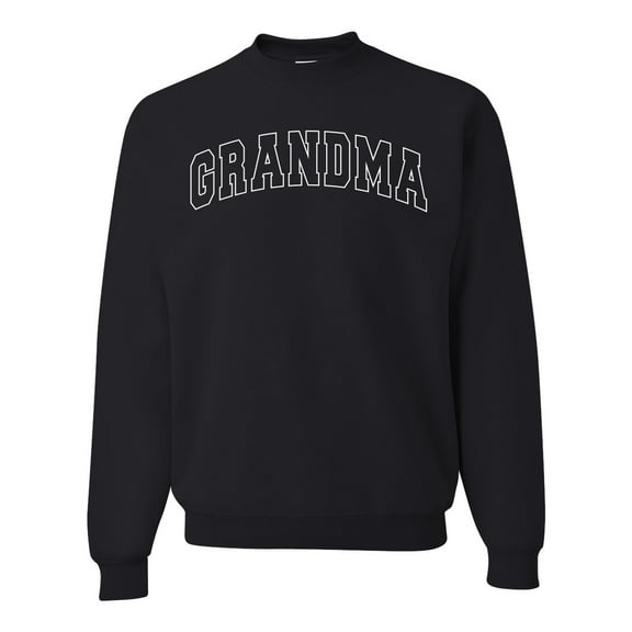 Wild Bobby GRANDMA Varsity Letters Unisex Crewneck Sweatshirt