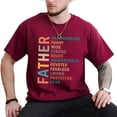 thumbnail image 3 of FATHER' Graphic T-shirt, Graphic Tees, Soft Cotton, Daily Menswear, Men Gifts, Comfort Top, Father's Day Gift, Happy Father Day Shirt, 3 of 7