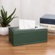 thumbnail image 1 of Xiao Hua Porta pañuelos de cuero - Caja de pañuelos rectangular impermeable, porta servilletas vintage para el hogar, la oficina y el coche (verde), 1 of 4
