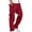 Wine, variant on Whlbf Cargo Pants for Men under $10,Mens and Big Mens Flex Cargo,Men Fitness Cargo Pants Trousers Solid Casual Multiple Pockets Outdoor Straight Type
