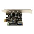thumbnail image 2 of StarTech.com 4 Port PCI Express USB 3.0 Card - 3 External and 1 Internal - Native OS Support in Windows 8 and 7 - Standard and Low-Profile (PEXUSB3S42) - USB adapter - PCIe 2.0 low profile - USB 3.0 x 4 - for P/N: CFASTRWU3, ST1030USBM, ST43004UA, ST4300MINI, TB31PCIEX16, 2 of 6