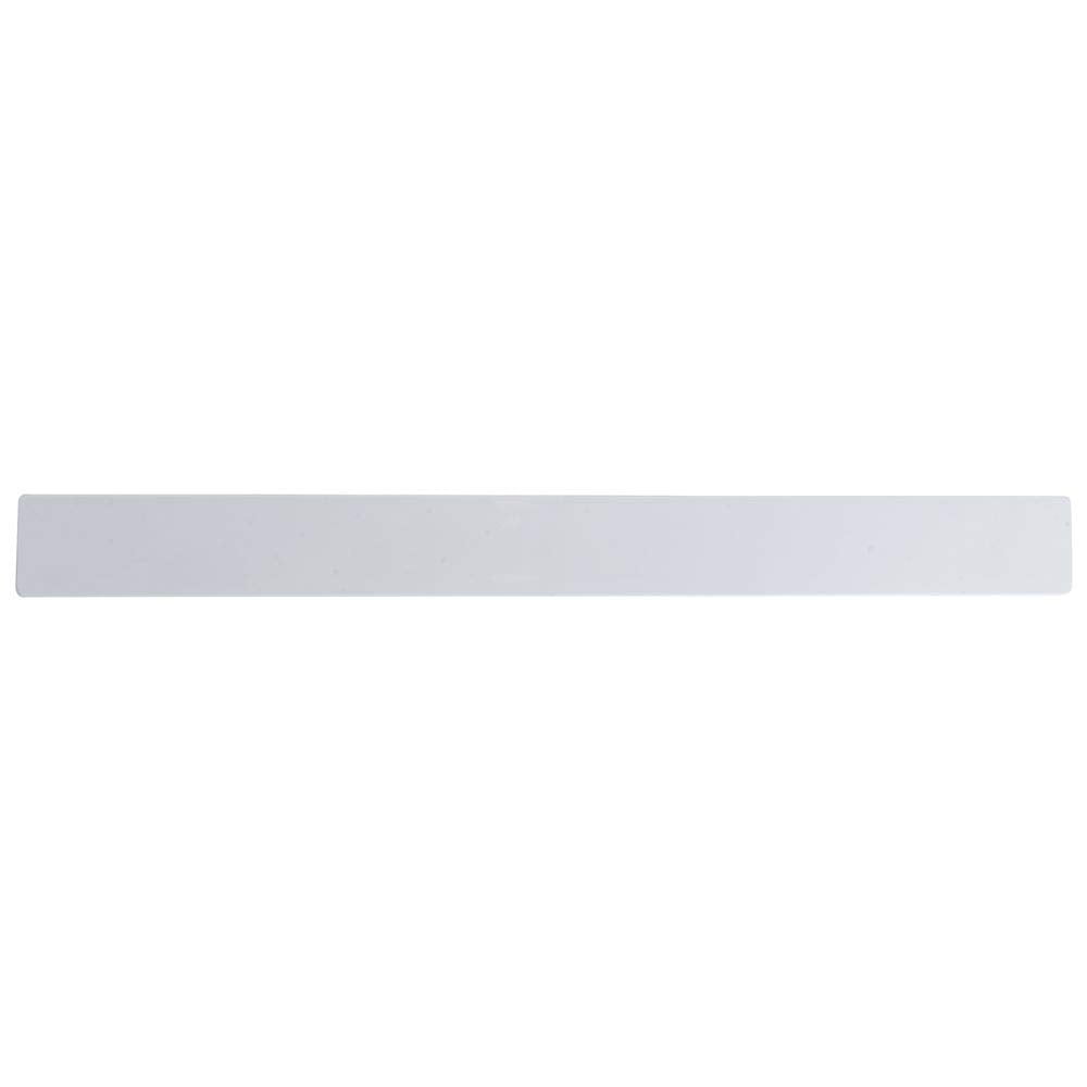 HUBERT White Melamine Spacer Bar - 2"W x 20 7/8"L