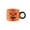 Orange, variant on Mugs Mug Set Coffee Mugs With Handle Ceramic Matching Mugs For Home School Table Centerpieces Housewarming Holiday Party (Cute Style)