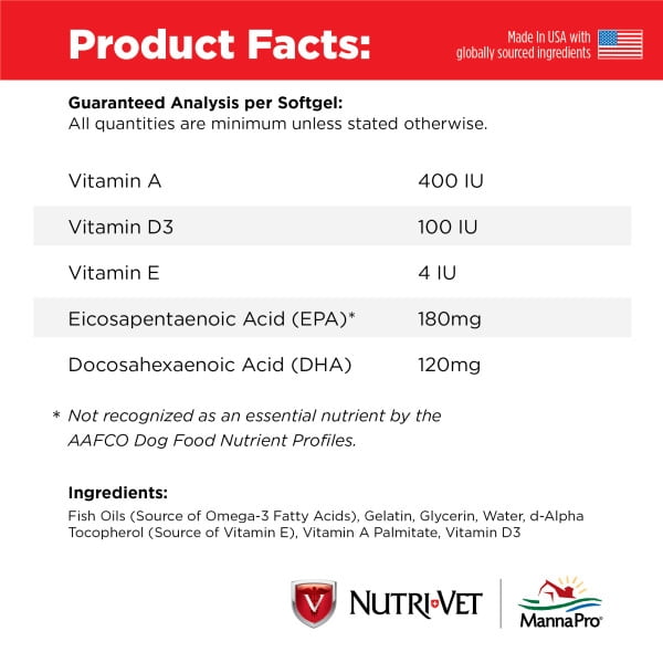 nutri vet fish oil for dogs