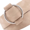 thumbnail image 2 of tredstone Female Solid Color Imitation Leather Metal Round Buckle Belt Girls Jeans Modeling Decoration Belt, 2 of 7