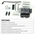 thumbnail image 3 of Amdohai Double Locking Tremolo System Bridge For Electric Guitar Parts, 3 of 8