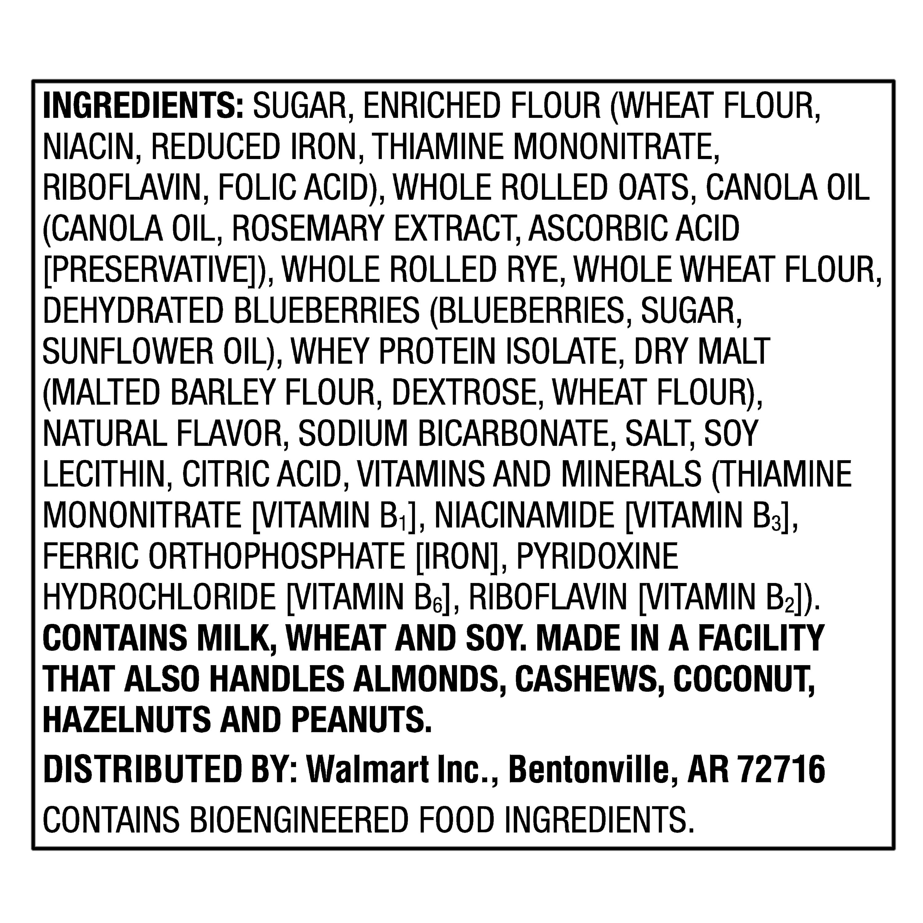 Great Value Blueberry Breakfast Biscuits, 8.8 oz, 5 Count
