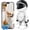 White, variant on Indoor Camera 2K 5G/2.4Ghz WiFi Home Security, Baby/Pet/Robot Camera with Phone App Motion Detection, Color Night Vision, Siren Alarm, Two-Way Talk, Human Detection