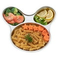 thumbnail image 7 of Stainless Steel Divided Dining Tray Early Age Tableware, 316 Stainless Steel, Easy to Clean, for Age 13 Feeding and Young User Meals at Home, Cute Design, by FAJHHA, 7 of 7