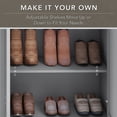 thumbnail image 3 of Bush Furniture Fairview Shoe Storage Cabinet with Doors, 3 of 8
