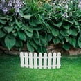 thumbnail image 3 of UEETEK 10Pcs White Plastic Christmas Tree Fence with Smooth Surface for Festival Decor, 3 of 6