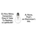 thumbnail image 3 of CafePress - Carpenter / Electrician Riddle Mugs - 15 oz Ceramic Large White Novelty Mug, 3 of 4