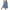 A-BLUEFLORAL, variant on TEMOFON Womens Maxi Skirt Tiny Floral Casual Elastic Waist Ruffled Hem Ladies Summer A-Line Long Skirts