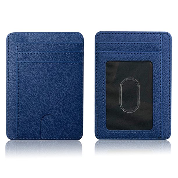 Funda protectora con clip para tarjeta antidesmagnetización RFID