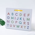 thumbnail image 4 of Planche de Traçage Magnets pour Tout-Petits Lettres ABC Majuscules & Minuscules Pratique, 4 of 4