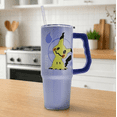thumbnail image 3 of Pokemon Mimikyu & Type 30oz Stainless Steel Tumbler with Handle and Straw, 3 of 7