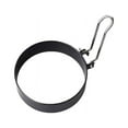 thumbnail image 1 of Nonstick Steel Handle Round Egg Rings Shaper Pancakes Molds H7T6, 1 of 9