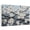 White, variant on Blue White Tones Canvas Wall Art 10" x 8" Modern Abstract Oil Painting Texture Frame Picture Prints, Ready to Hang Waterproof Artwork Decor for Bathroom, Kitchen Small Wall Spaces