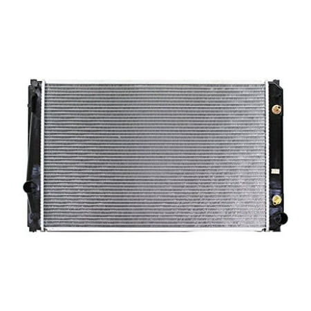 Radiator - Pacific Best Inc For/Fit 2893 06-12 Toyota RAV4 AT 3.5L WITH TOWING PACKAGE Plastic Tank Aluminum