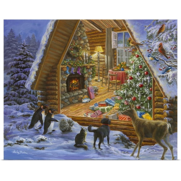 Great BIG Canvas | "Let's Get Together" Art Print - 20x16