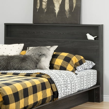 Holland Headboard Queen Gray Oak - South Shore
