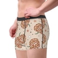 thumbnail image 2 of Kdxio Men's Boxer Briefs with Groovy Disco Pumpkin Print - Comfortable and Breathable Underwear for Everyday Wear, 2 of 5