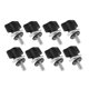 thumbnail image 5 of Kit de Tornillos de Extracción Rápida de Tapa Dura de 8 Piezas para Coche 4 Puertas Negro / Rojo Macarena Kit de sujetadores de tornillo de tapa dura, 5 of 8